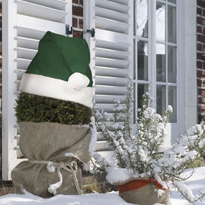 Dekoracyjne czapki na drzewka