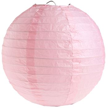Zdjęcie LAMPION DEKORACYJNY różowy 50 CM (1 SZT.)