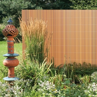 Zdjęcie Mata z tworzywa szt. Rügen, teak 140 x 1000 cm