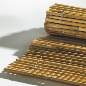 Zdjęcie Mata ozdobna "Bambus" o jasnych rurkach, 40 x 100cm