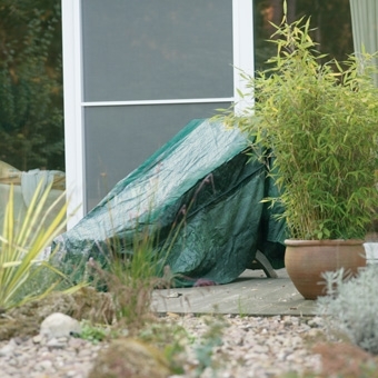 Zdjęcie Pokrowiec z PE na leżak ogrodowy, zielony, D:210 x S:80 x W:40/90 cm