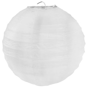 Zdjęcie Lampion dekoracyjny biały 50 cm (1 szt.)
