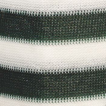 Zdjęcie Osłona balkonowa z PE Klassic, zielono-biała W:90 x D:500cm