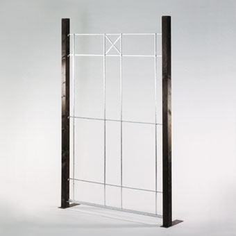 Zdjęcie Rama montażowa Nizza ze stalowych prętów kwadratowych, 120 x 177cm