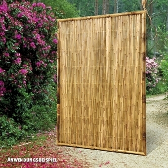 Zdjęcie Bambusowy element osłaniający ZEN, zamknięty, 90 x 180cm