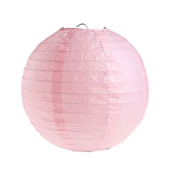 Zdjęcie Lampion dekoracyjny różowy 20 CM (2 SZT.)
