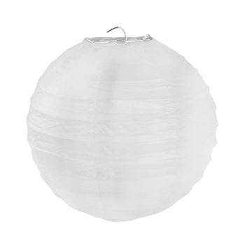 Zdjęcie Lampion dekoracyjny biały 30 cm (2 szt.)
