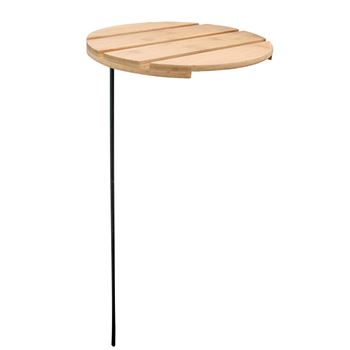 Zdjęcie Stolik bambusowy Bistro, lakierowany ø 32 cm