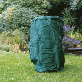 Zdjęcie Pokrowiec z PE na grill ogrodowy, zielony śred.70 x wys. 70 cm
