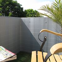 Mata z tworzywa szt. Rügen, szara, 80 x 300 cm