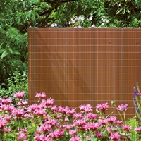 Mata z tworzywa szt. Rügen, orzech 140 x 200cm