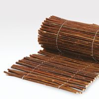 Mata ozdobna z cienkich witek wiklinowych 40x100 cm