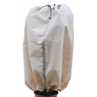 Płaszcz termiczny z włókniny, (70g/m kw.) beżowy, W:250 x fi 120 cm, z zamkiem błysk.