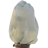 Worek ochronny na zimę >MEGA< z włókniny PP 100 g/m kw.W:180 x S:120 cm, 75cm, beżowy