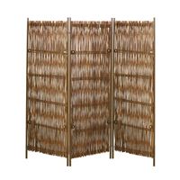 Parawan wiklinowy Skagen, 3-częściowy, W:160 x Sz:195 cm