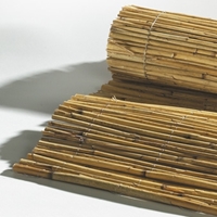 Mata ozdobna "Trzcina" o jasnych, naturalnych źdźbłach, 100 x 40 cm