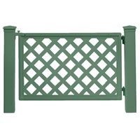 Furtka z tworzywa Oxford Classic, 65 x 125cm, zielona