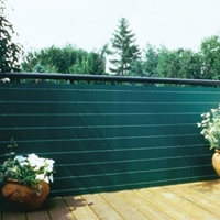 Mata z tworzywa szt. Rügen, zielona 120 x 300 cm
