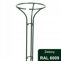 Podpora do róż, roślin na pniu 120 cm, zielony