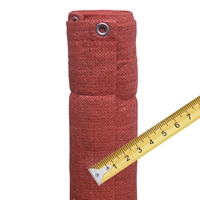 Osłona balkonowa z PE Klassic, terakota, W:90 cm