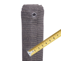 Osłona balkonowa z PE Klassic, beżowo-szary Wys:90 cm