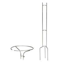 Stojak do róż 120 cm, łączony, szarry RAL7022
