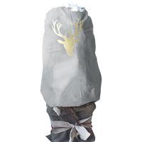 Kaptur z włókniny PP50g, szary Poroże Ø ok. 70 cm