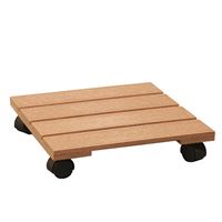 Wózek do roślin z WPC, kwadratowy, do 30 kg