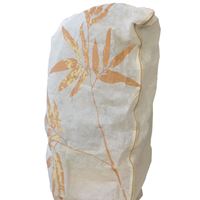 Worek z włókniny (50g/m kw.) "Bambus", beżowy / ochra, W:180 x S:120cm, fi ok. 75 cm, z zamkiem błysk.