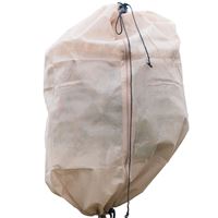 Płaszcz termiczny z włókniny, (50g/m kw.) beżowy, W:150 x fi 70 cm, z zamkiem błysk.