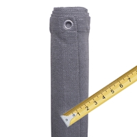 Osłona balkonowa z PE Klassic, szara Wys:90 cm