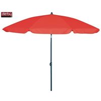 Parasol Doppler Malibu II okrągły 180cm czerwony