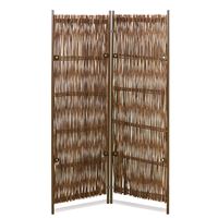 Parawan wiklinowy Skagen, 2-częściowy, W:160 x Sz:130 cm