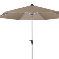 Parasol Doppler Active Tilt okrągły 210 cm kawowy