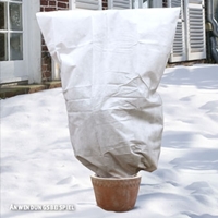 Duży worek z włókniny (70g/m kw.) biały, W:240 x S:200 cm, fi ok. 125 cm