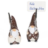 Figurka ceramiczna Św. Mikołaj wys. 9 cm