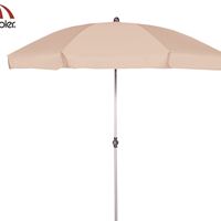 Parasol Doppler Active okrągły 200 cm ecru