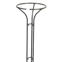 Podpora do róż, roślin na pniu 90 cm, czarny