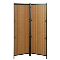 Parawan Rügen, dwuczęściowy, teak S:130 x W:160 cm