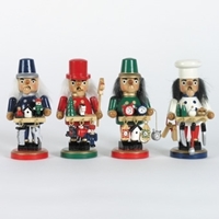 Figurka do kadzidełka - Sprzedawca z fajką W:12,5 cm