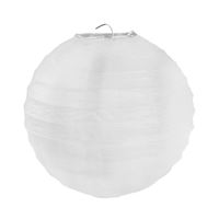 Lampion dekoracyjny biały 30 cm (2 szt.)