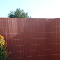 Mata z tworzywa szt. Rügen, wiśniowa, 140 x 300cm
