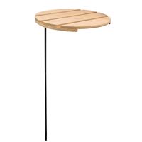 Stolik bambusowy Bistro, lakierowany ø 32 cm
