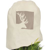Kaptur ochronny z włókniny, kolor beżowy "Poroże jelenia" W:110 x Sz:110 cm